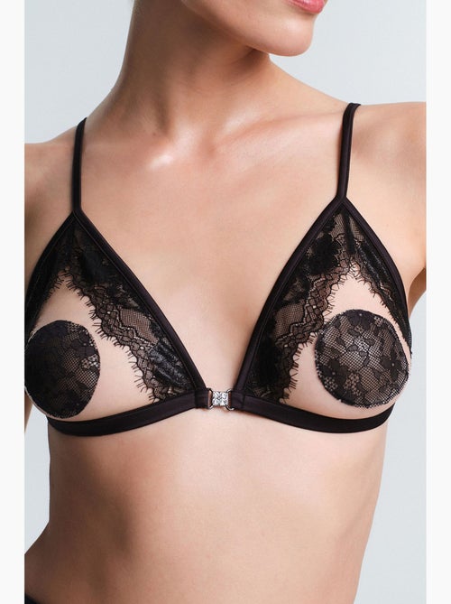 Soutien-gorge triangle lacy femme penti - Kiabi Soutien-gorge triangle lacy femme penti - Kiabi