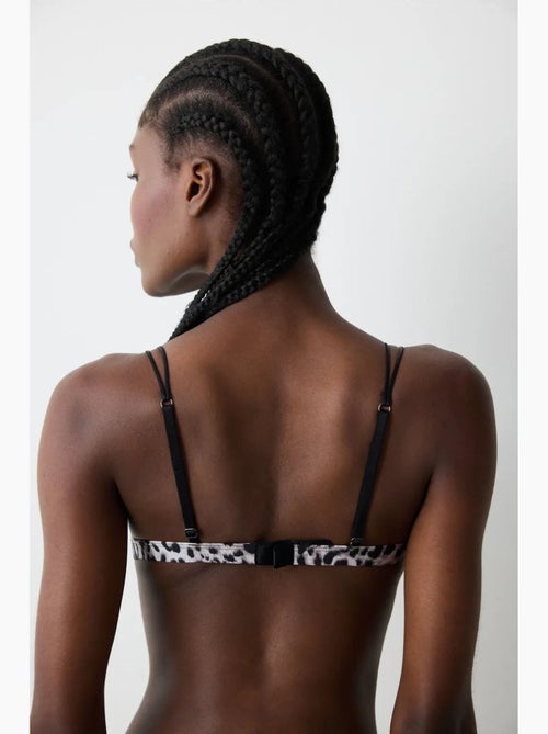 Soutien-gorge triangle leopard penti - Kiabi Soutien-gorge triangle leopard penti - Kiabi