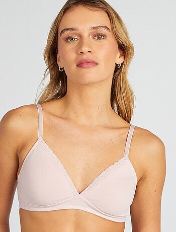 Soutien-gorge triangle non paddé