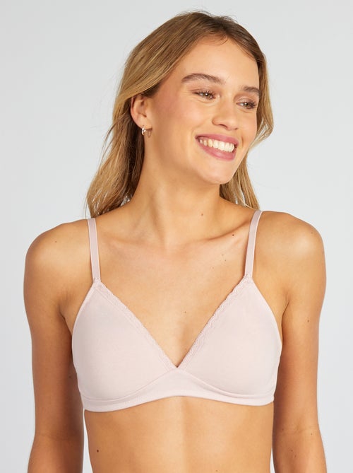 Soutien-gorge triangle non paddé - Kiabi