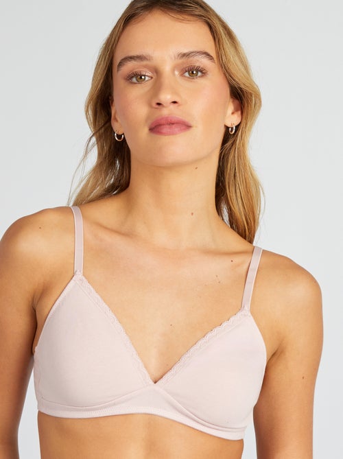 Soutien-gorge triangle non paddé - Kiabi