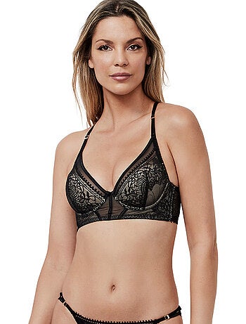 Soutien-gorge triangle plongeant aurum