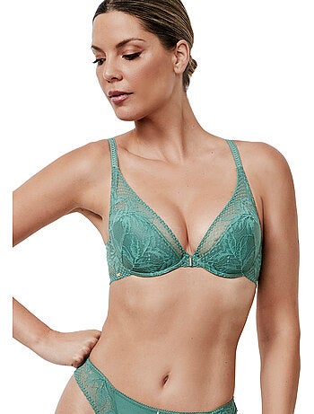 Soutien-gorge triangle plongeant malitzia