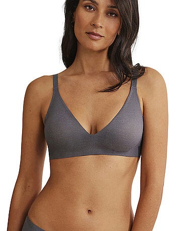 Soutien-gorge triangle préformé plongeant coques amovibles one