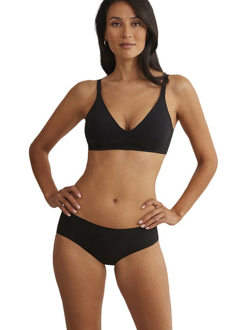 Soutien-gorge triangle préformé plongeant coques amovibles one - Kiabi