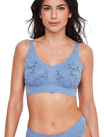 Soutien-gorge triangle préformé sans armatures one and lace