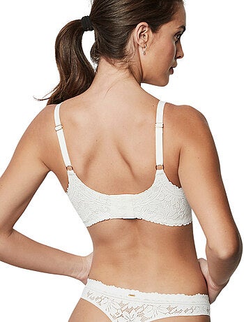 Soutien-gorge triangle préformé sans armatures one and lace mariage