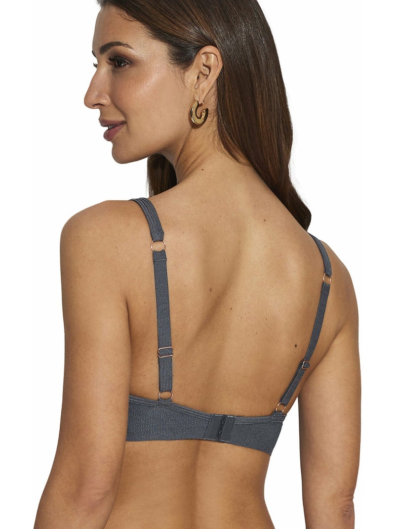 Soutien-gorge triangle préformé sans armatures one Gris - Kiabi
