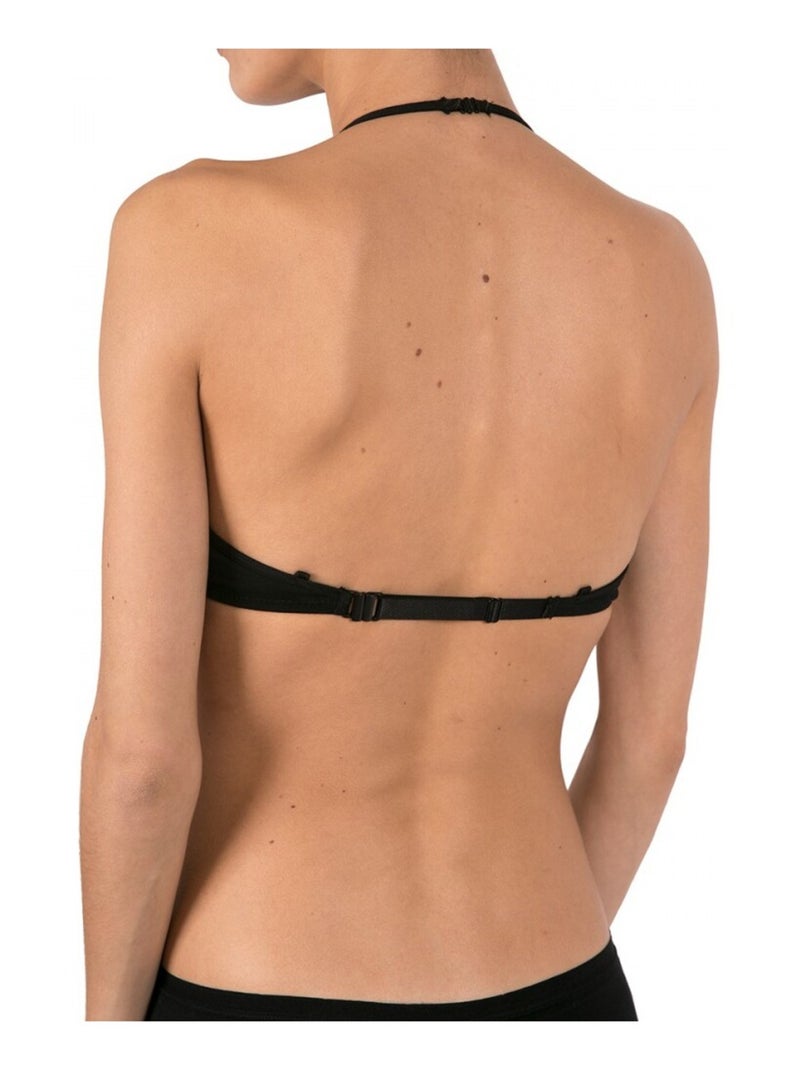 Soutien-gorge triangle push-up Noir - Kiabi