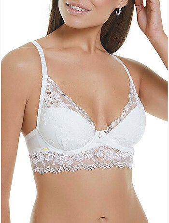 Soutien-gorge triangle semi bralette jolie mariage