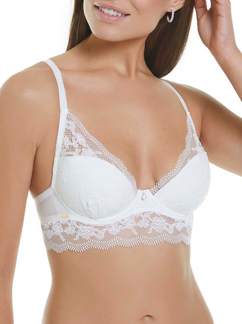 Soutien-gorge triangle semi bralette jolie mariage - Kiabi Soutien-gorge triangle semi bralette jolie mariage - Kiabi