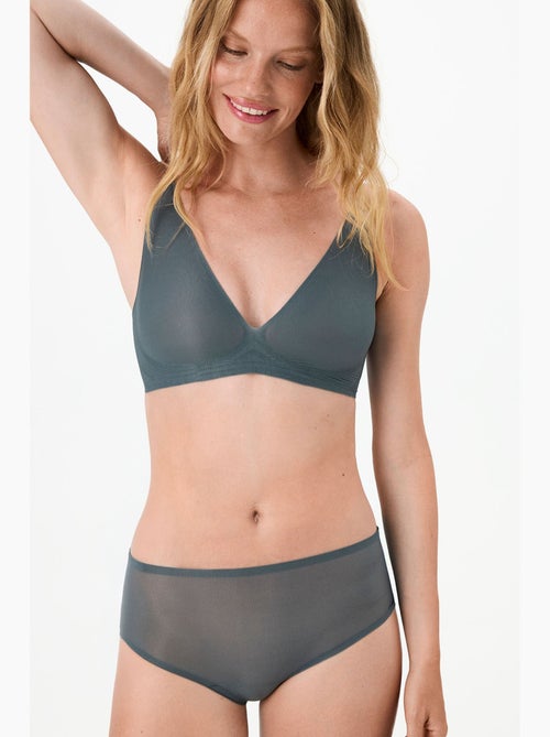 Soutien-gorge zerogram decolette avec coussinets invisibles penti - Kiabi Soutien-gorge zerogram decolette avec coussinets invisibles penti - Kiabi