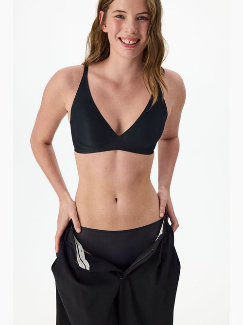 Soutien-gorge zerogram decolette invisible, avec coussinets penti - Kiabi Soutien-gorge zerogram decolette invisible, avec coussinets penti - Kiabi