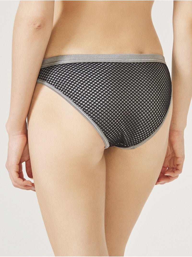 Sparky slip bikinibroekje penti Zwart - Kiabi