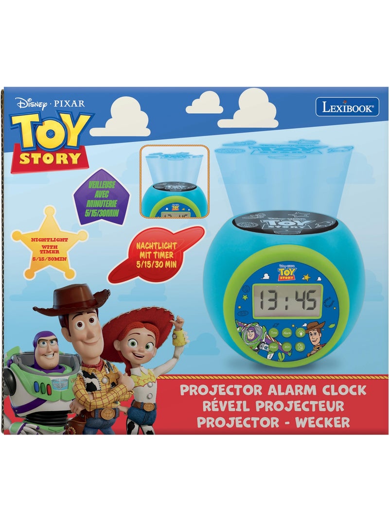 Speelgoed story projector wekker met timer Groen - Kiabi