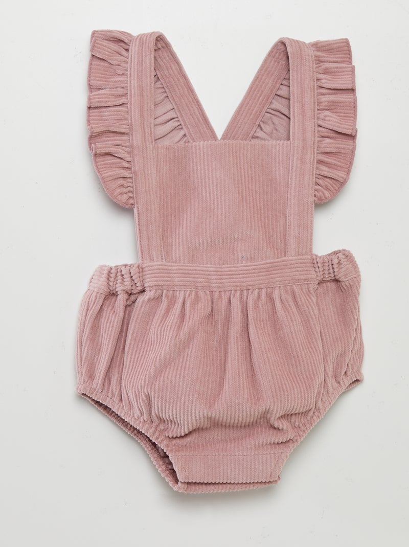 Speelpakje van corduroy ROSE - Kiabi