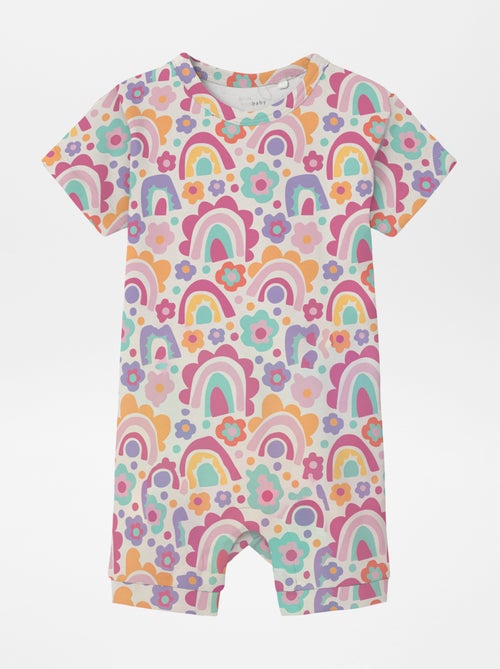 Speelpakje van jersey met print - Kiabi