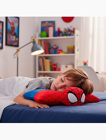 Spider-man 2-in-1 zacht en fluweelachtig pluche kussen