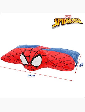 Spider-man 2-in-1 zacht en fluweelachtig pluche kussen