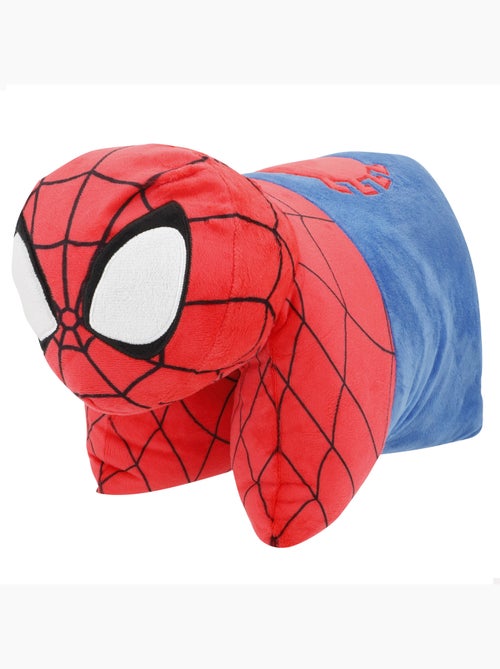 Spider-man coussin en peluche 2-en-1 doux et velouté - Kiabi