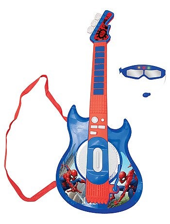 Spider-man electronic lighting gitaar met microfoon in glasses shape