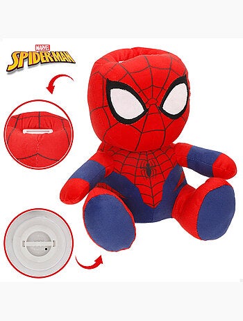 Spider-man pluche spaarpot voor kinderen, 20 cm