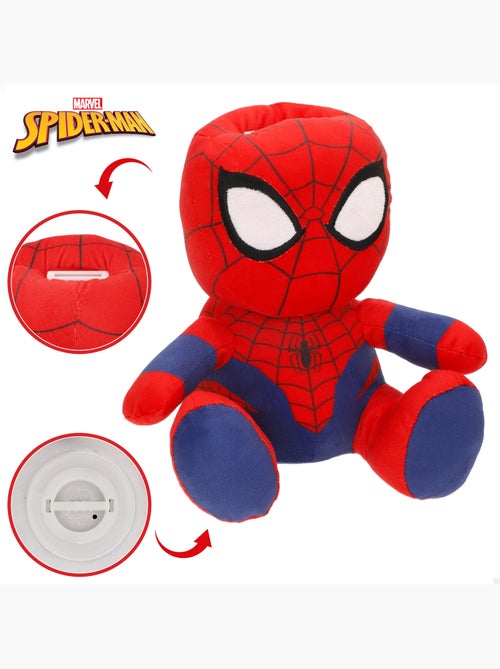 Spider-man pluche spaarpot voor kinderen, 20 cm - Kiabi