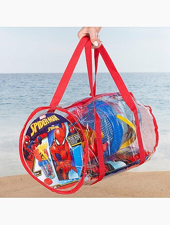 Spider-man strandemmerset met handdoek en tas.