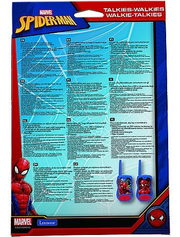 Spider-man walkie-talkies tot 120m
