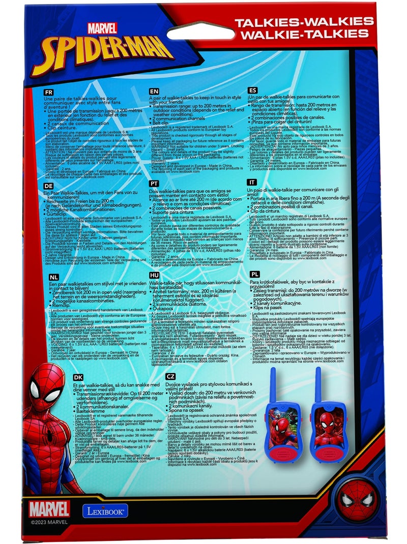 Spider-man walkie-talkies tot 120m N.v.t. - Kiabi