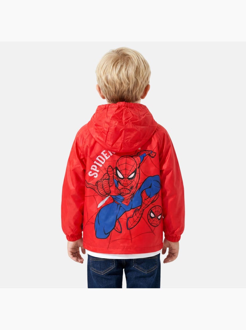 Spiderman - Imperm?able gar?on personnage Rouge - Kiabi