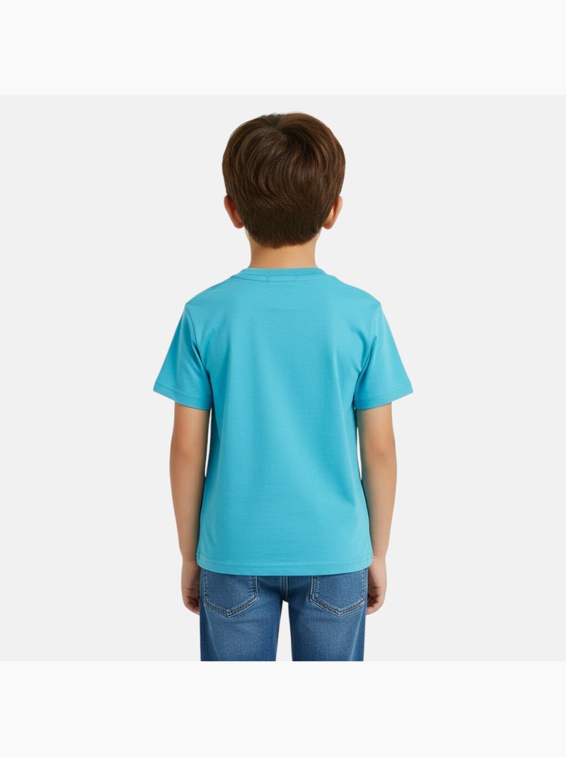 Spiderman - T-shirt korte mouwen  jongen Blauw - Kiabi