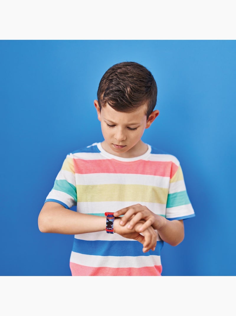 Spiderman camera digitaal horloge met 8gb geheugenkaart Rood - Kiabi