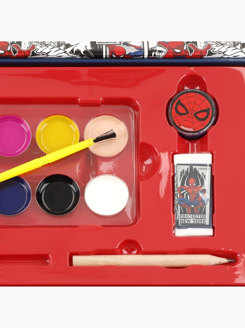 Spiderman coffret de dessin, format mallette, 50 pièces N/A - Kiabi
