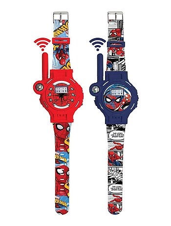 Spiderman digitaal horloge met walkie-talkies-functie, bereik tot 200m