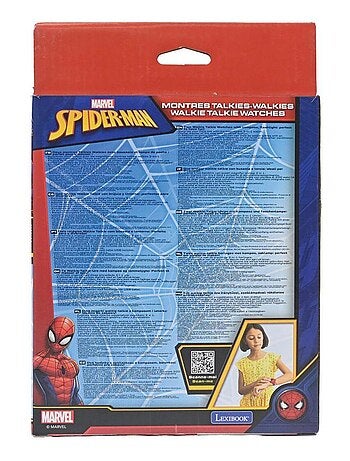 Spiderman digitaal horloge met walkie-talkies-functie, bereik tot 200m
