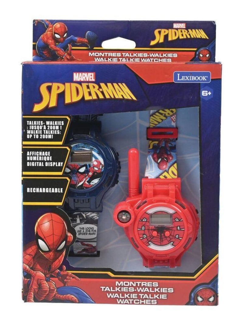Spiderman digitaal horloge met walkie-talkies-functie, bereik tot 200m N.v.t. - Kiabi