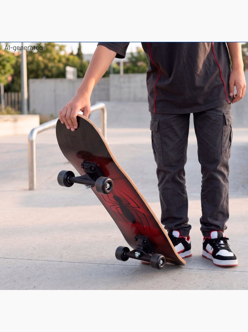 Spiderman skateboard 79x20 cm +5 jaar N.v.t. - Kiabi