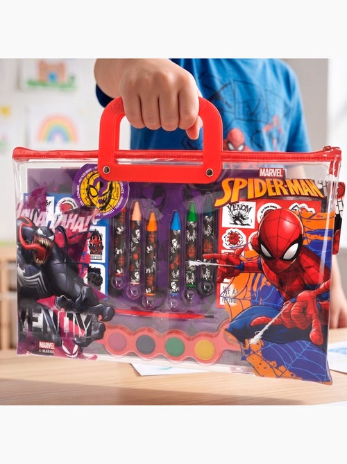 Spiderman tekenset met accessoires +3 jaar - Kiabi Spiderman tekenset met accessoires +3 jaar - Kiabi