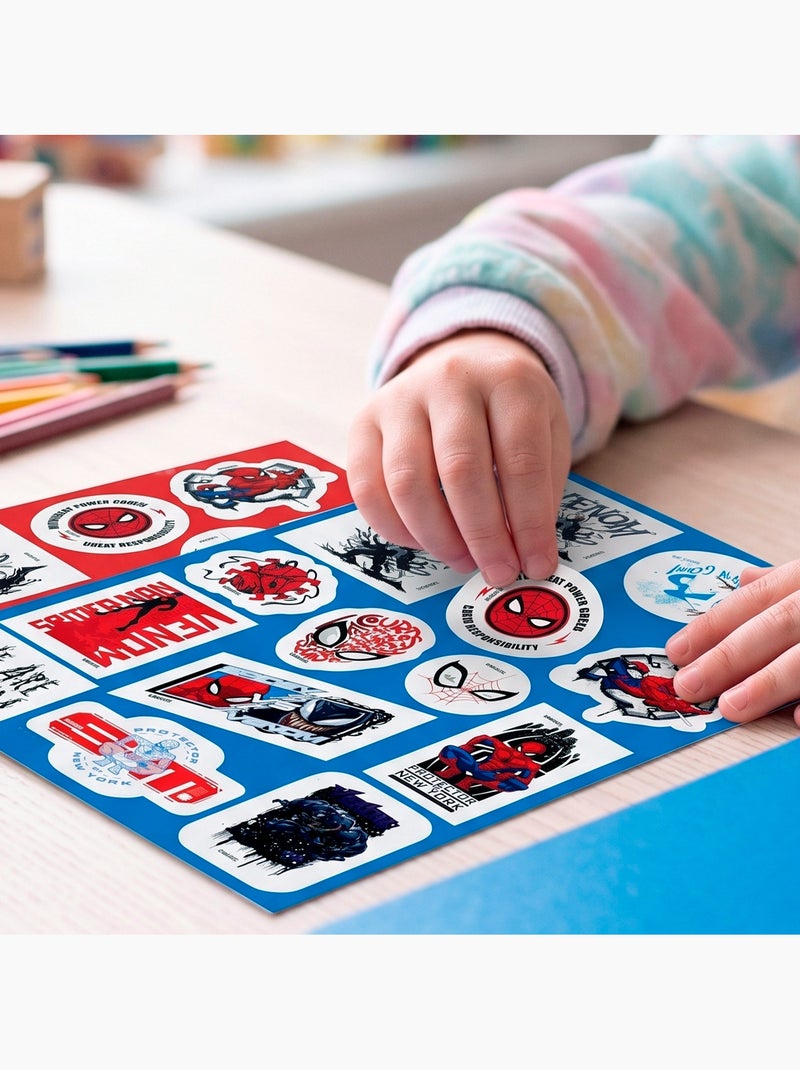 Spiderman tekenset met accessoires +3 jaar N.v.t. - Kiabi