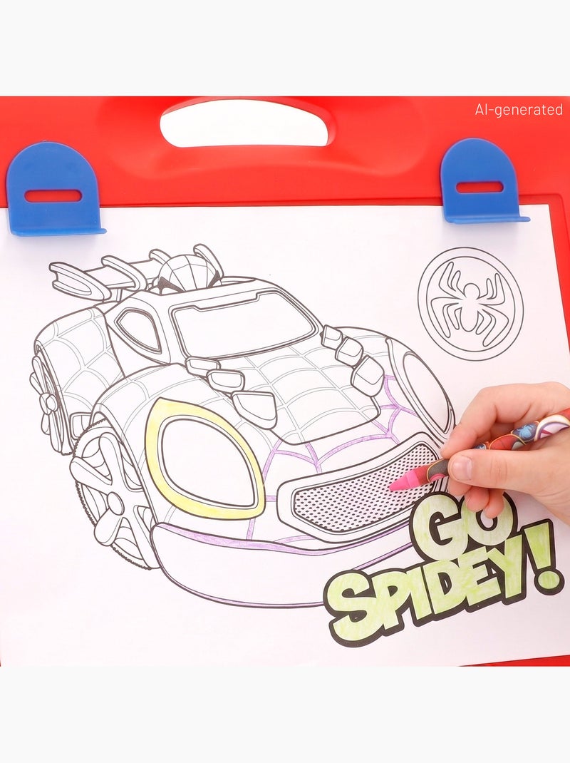 Spidey 2-in-1 klein krijtbord +3 jaar N.v.t. - Kiabi