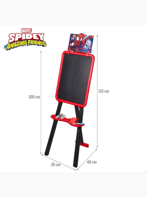 Spidey chevalet double face 2 en 1 avec chevalet +3 ans - Kiabi