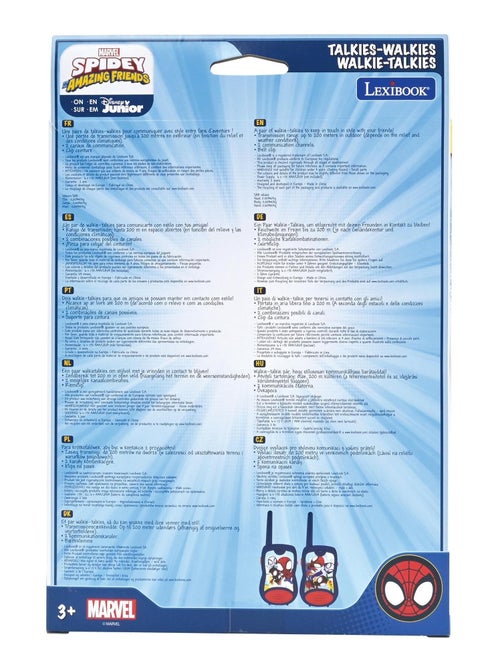 Spidey en his geweldig friends walkie-talkies tot 120m - Kiabi Spidey en his geweldig friends walkie-talkies tot 120m - Kiabi