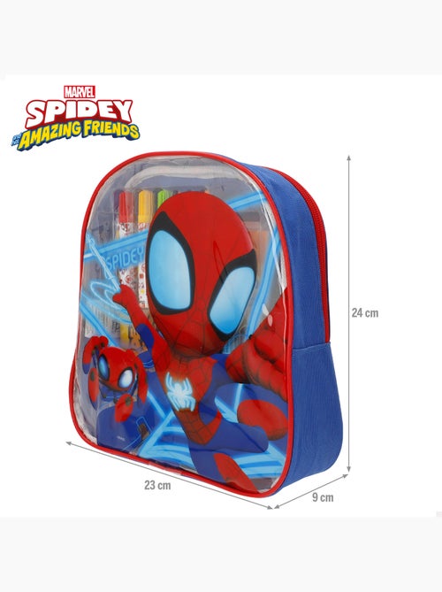 Spidey kit de dessin avec sac à dos - Kiabi Spidey kit de dessin avec sac à dos - Kiabi