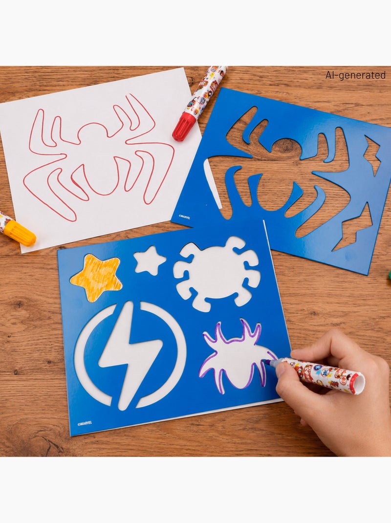 Spidey tekenset met rugzak N.v.t. - Kiabi