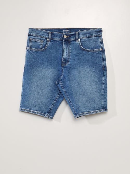 Spijkerbermuda met 5 zakken - Kiabi
