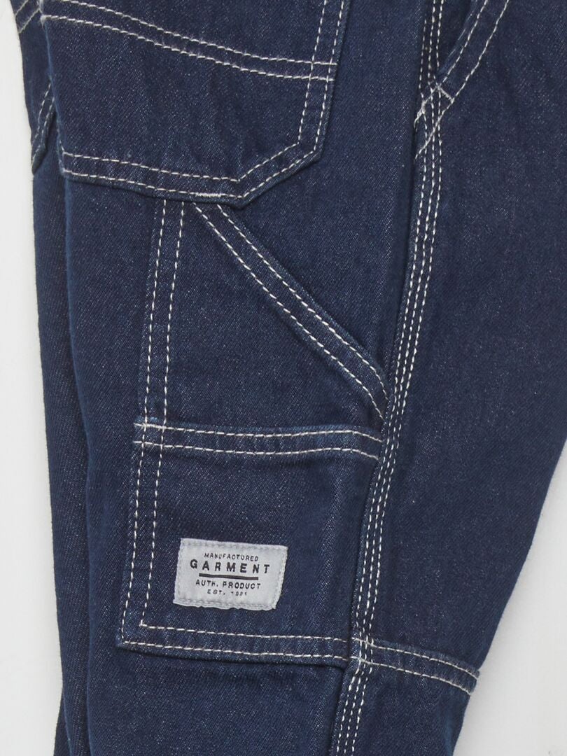 Spijkerbroek met deelnaden aan de knie BLAUW Kiabi 15.00€ Spijkerbroek met deelnaden aan de knie BLAUW Kiabi 15.00€