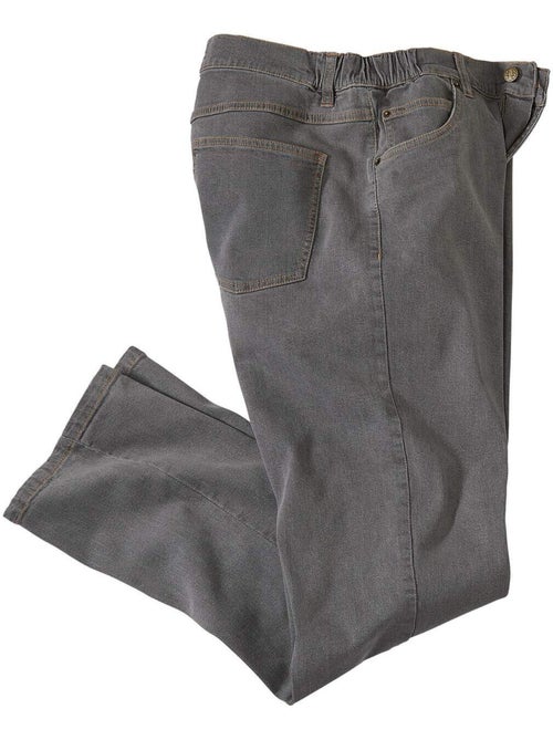 Spijkerbroek met half-elastische tailleband - atlas for men - Kiabi Spijkerbroek met half-elastische tailleband - atlas for men - Kiabi