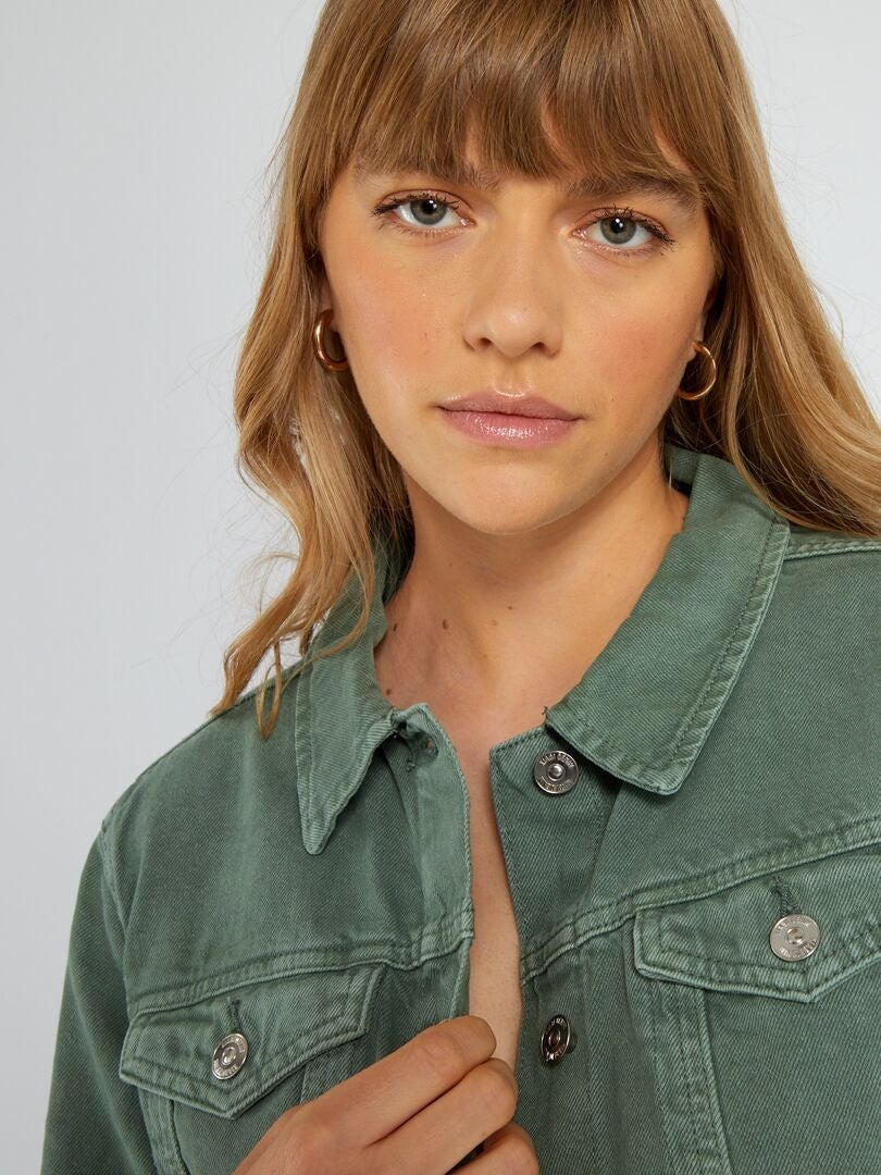 Summum spijkerjasje stonewash in dark denim | BeOne