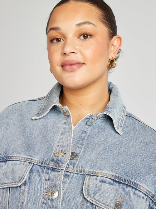 Spijkerjasje met lange mouwen - Kiabi